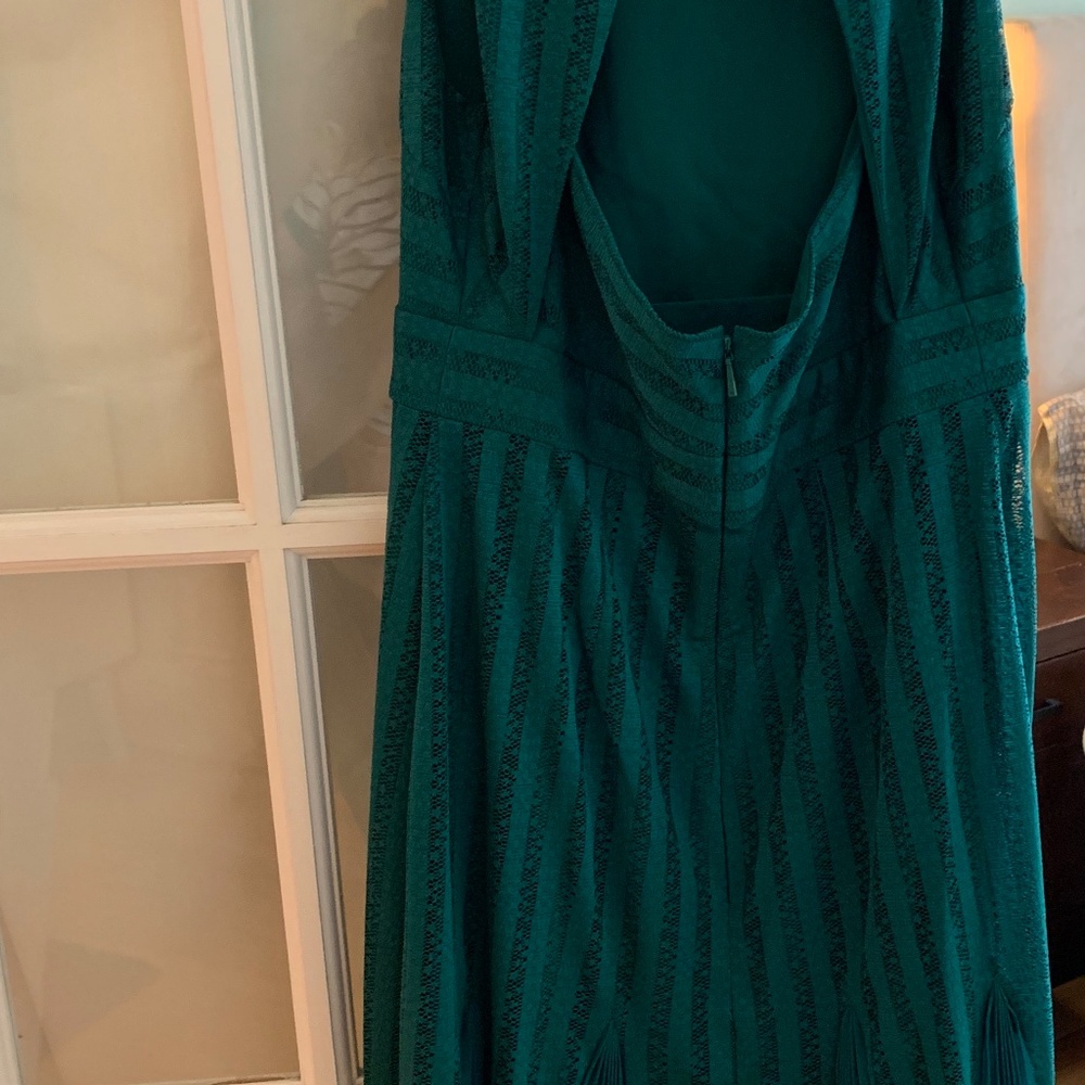 Whistles Nora Dress Green Gem